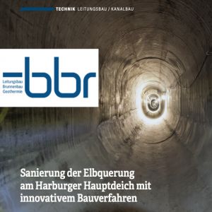 Artikel über die Sanierung der Elbquerung am Harburger Hauptdeich mit innovativem Bauverfahren