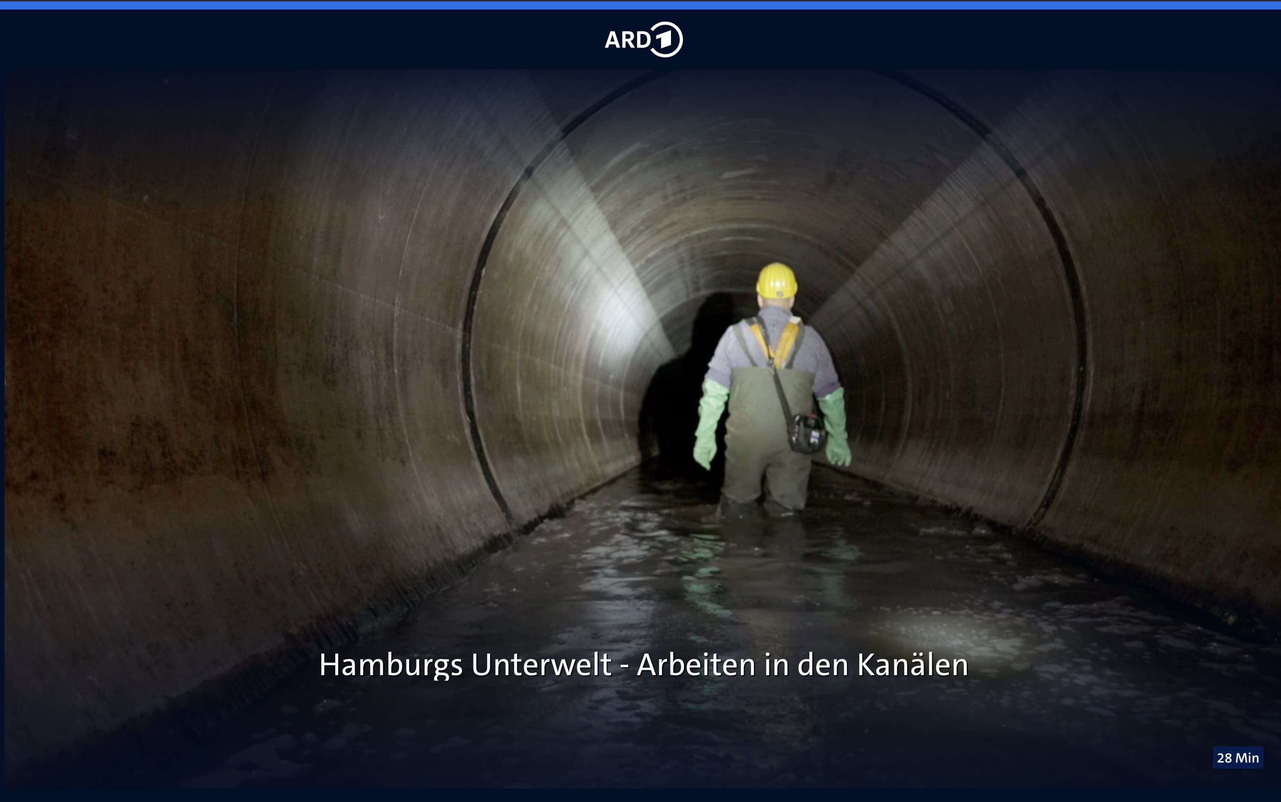 Hamburgs Unterwelt - Arbeiten in den Kanälen